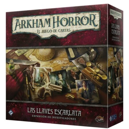 LCG ARKHAM HORROR: LAS LLAVES ESCARLATA EXP. INVESTIGADORES