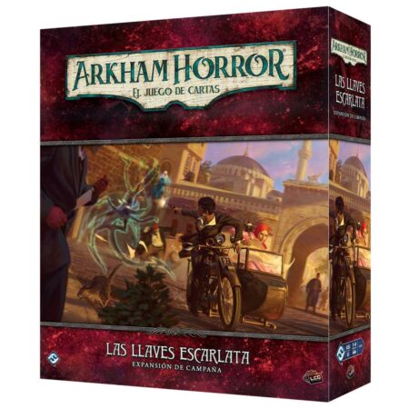 LCG ARKHAM HORROR : LAS LLAVES ESCARLATA EXPANSION DE CAMPAÑA