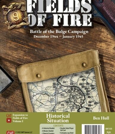JGM FIELDS OF FIRE - THE BULGE CAMPAIGN - INGLES