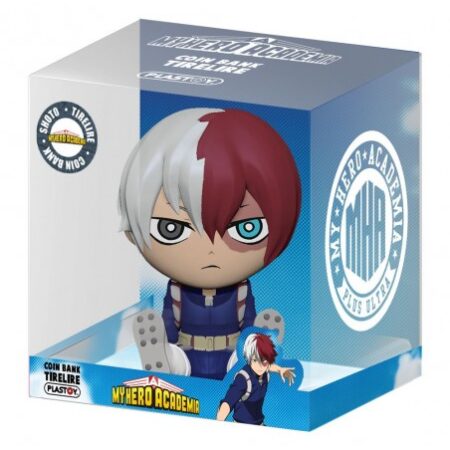 MER FIGURA: MY HERO ACADEMY SHOTO TODOROKI HUCHA 18CM TIRELIRE PLASTOY RE-RUN
