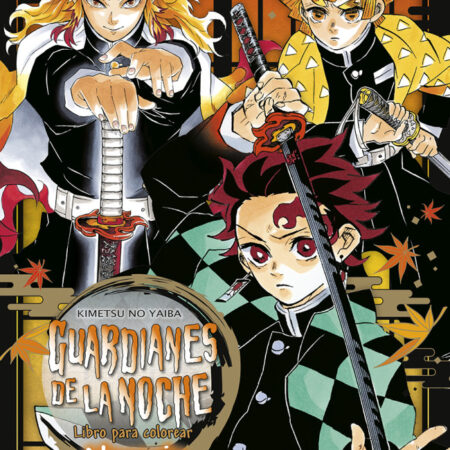 LIB GUARDIANES DE LA NOCHE - LIBRO PARA COLOREAR NARANJA