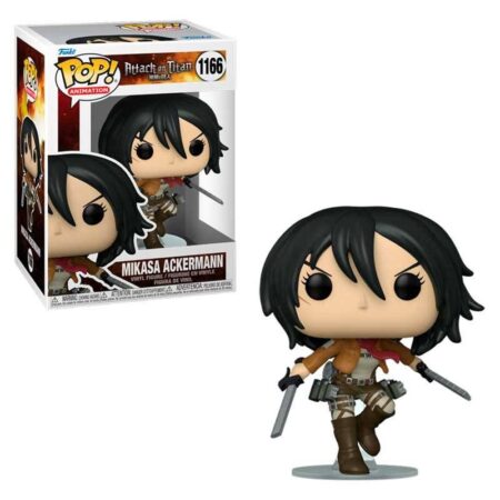 MER FUNKO POP! ATAQUE A LOS TITANES: MIKASA 1166