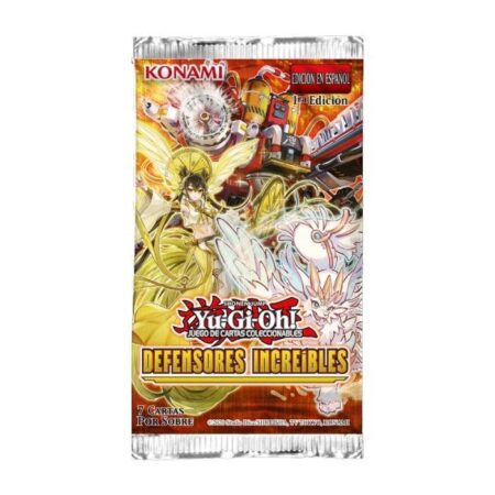 JCC YU-GI-OH! DEFENSORES INCREIBLES: BOOSTER PACK