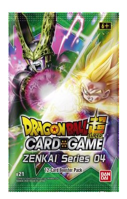 JCC DRAGON BALL CARD GAME: BT21 ZENKAI SERIE 04 BOOSTER PACK - INGLES