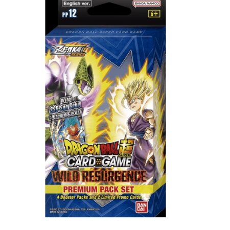 JCC DRAGON BALL SUPER: P12 PREMIUN PACK SET ZENKAI 4 WILD RESURGENCE - INGLES