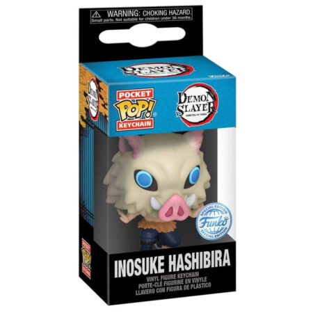 MER FUNKO POP! LLAVERO: GUARDIANES DE LA NOCHE - INOSUKE HASHIBIRA (DEMON SLAYER  KIMETSU NO YAIBA)