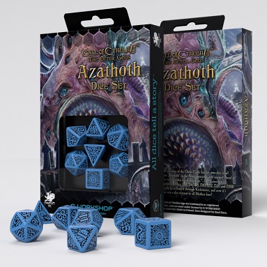 ACC DADOS: QW CTHULHU AZATHOTH SET (7)