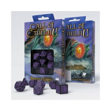 ACC DADOS: QW CTHULHU ORIENT EXPRESS SET DADOS (7)