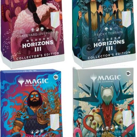 JCC MAGIC MODERN HORIZONS 3 COLLECTORS COMMANDER DECK - INGLES