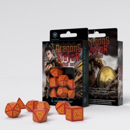 ACC QW DADOS: DRAGONS SLAYER (RED & ORANGE)