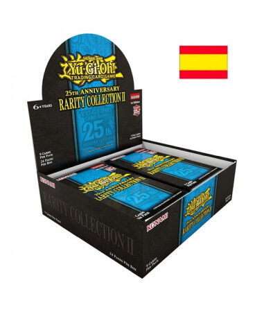 JCC YU-GI-OH! COLECCION RAREZA 2: 25º ANIVERSARIO: BOOSTER BOX