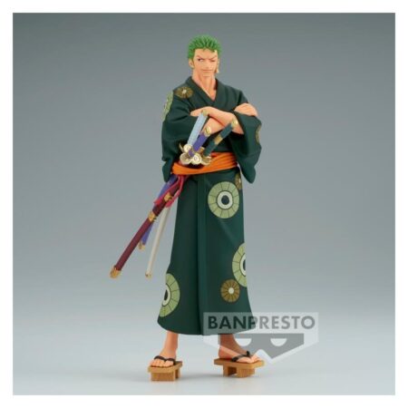 MER FIGURA: ONE PIECE DXF THE GRANDLINE SERIES WANOKUNI RORONOA ZORO YUKATA VER