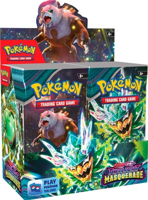 JCC POKEMON MASCARADA CREPUSCULAR: BOOSTER BOX - INGLES