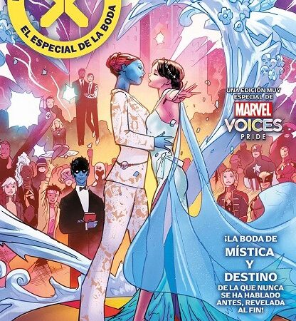 COM PATRULLA-X, LA BODA DE MISTICA Y DESTINO