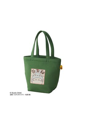 MER BOLSO: TOTORO VERDE OTOÑO BOLSO CON ASAS 26X32 CM MI VECINO TOTORO