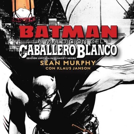 COM BATMAN: LA MALDICION DEL CABALLERO BLANCO - EDICION LIMITADA EN BLANCO Y NEGRO