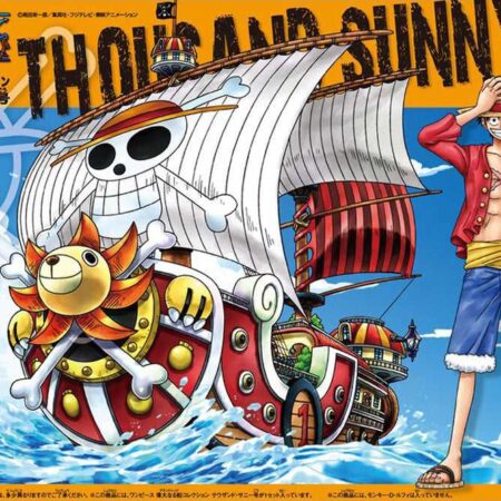 MER FIGURA: ONE PIECE GRAND SHIP COLLECTION THOUSAND SUNNY RE-RUN BARCO