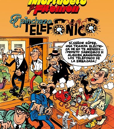 COM MAGOS HUMOR 55. MORTADELO Y FILEMON. EL PINCHAZO TELEFONICO