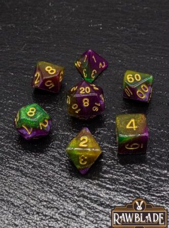 ACC SET DADOS: RAWBLADE NEBULA SET DADOS ENIGMA(7)