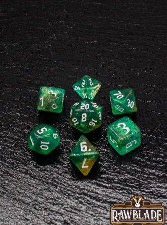 ACC SET DADOS: RAWBLADE GOTHIC SET DADOS JADE(7)