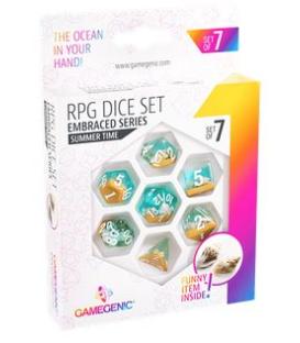 ACC SET DADOS: SUMMER TIME RPG DICE SET (7PCS)