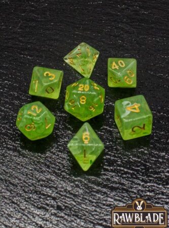 ACC SET DADOS: RAWBLADE GEMSTONE SET DADOS JASPER (7)