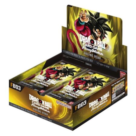 JCC DRAGON BALL SUPER FUSION WORLD FB03 RAGING ROAR: BOOSTER BOX- INGLES