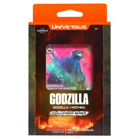 JCC UNIVERSUS CCG: DECK GODZILLA CHALLENGER SERIES - GODZILLA + MOTHRA - INGLES