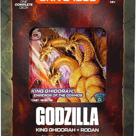 JCC UNIVERSUS CCG: DECK GODZILLA CHALLENGER SERIES - KING GHIDORAH + RODAN - INGLES