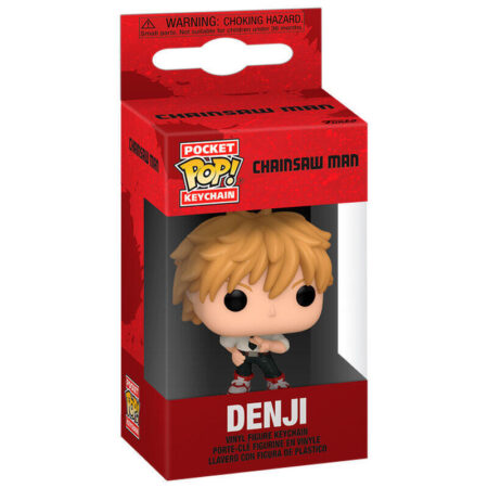 MER FUNKO POP! LLAVERO: CHAINSAW MAN DENJI