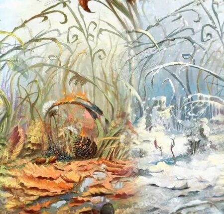 ACC TAPETE MAGIC BLOOMBURROW SEASONS LANDS: PLAINS WHITE