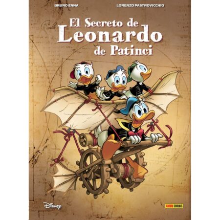 COM EL SECRETO DE LEONARDO PATINCI (BIBLIOTECA DISNEY)