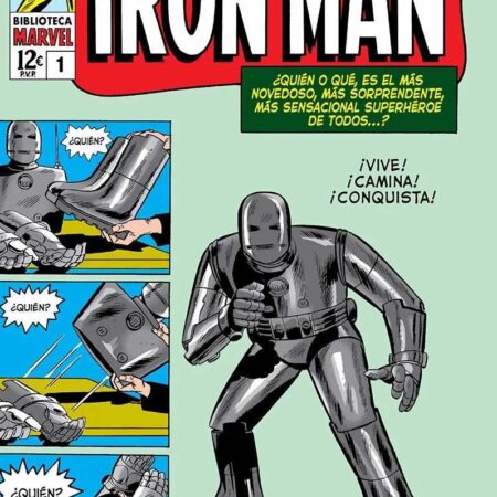 COM BIBLIOTECA MARVEL. EL INVENCIBLE IRON-MAN 1 : 1963 : TALES OF SUSPENSE 39-47 USA