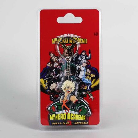 MER LLEVERO: MY HERO ACADEMIA KATSUKI BAKUGO LLAVERO PVC 5 CM