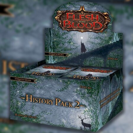 JCG FLESH AND BLOOD: HISTORY PACK 2 - ETIQUETA NEGRA: BOOSTER BOX