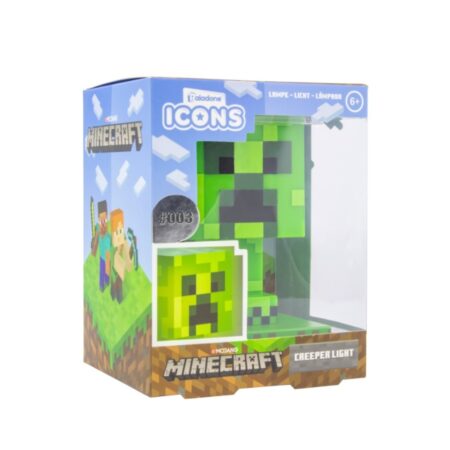 MER LAMPARA: MINECRAFT CREEPER ICON LIGHT