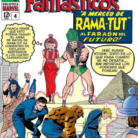 COM BIBLIOTECA MARVEL. LOS CUATRO FANTASTICOS 04
