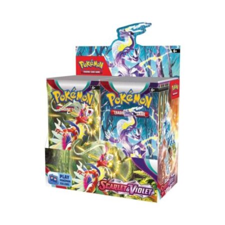 JCC POKEMON ESCARLATA Y PURPURA: CAJA DE SOBRE - INGLES