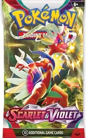 JCC POKEMON ESCARLATA Y PURPURA: SOBRE - INGLES