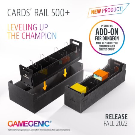 ACC GAMEGENIC CARDS RAIL 500+