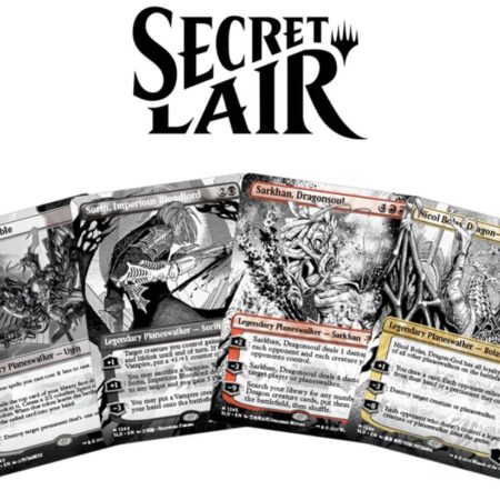 JCC MAGIC SECRET LAIR BORDERLESS PLANESWALKERS TRADITIONAL FOIL EDITION