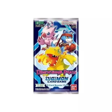 JCC DIGIMON CARD GAMES BT11: DIMENSIONAL PHASE - BOOSTER PACK - INGLES
