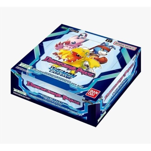03C1518A-DA77-4BA4-9CC6-5FBDE5472BF4-30000781.jpg JCC DIGIMON CARD GAMES BT11: DIMENSIONAL PHASE - BOOSTER BOX - INGLES