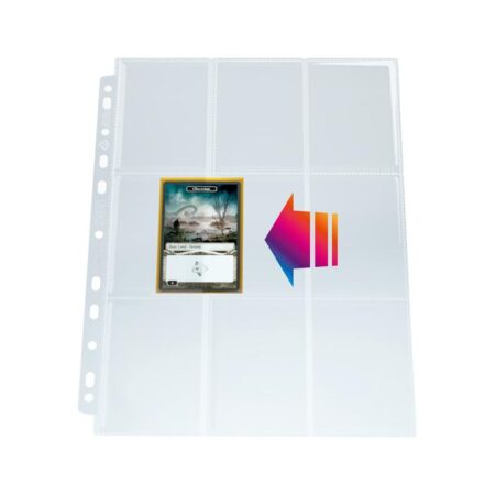 ACC GAMEGENIC ULTRASONIC PAGINAS 9-POCKET PAGES SIDELOADING DISPLAY