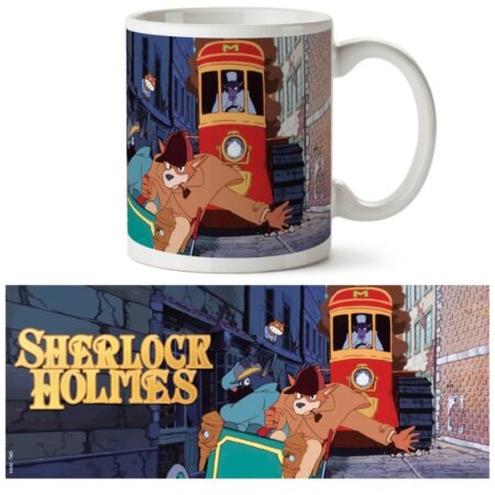 MER TAZA: PERSECUCION DE CERAMICA SHERLOCK HOLMES STUDIO GHIBLI