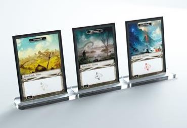 ACC PREMIUM CARD STANDS SET 4X ACRYLIC