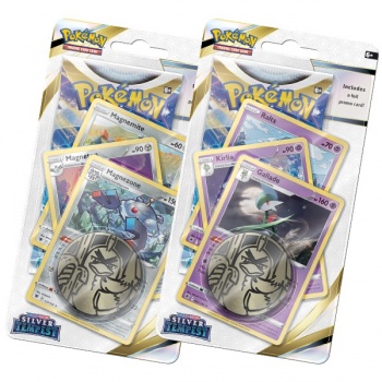 JCC TEMPESTAD PLATEADA BLISTER PREMIUM CHECKLANE GALLADE/MAGNEZONE - INGLES