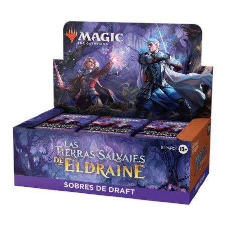 JCC MAGIC LAS TIERRAS SALVAJES DE ELDRAINE: DRAFT BOOSTER BOX