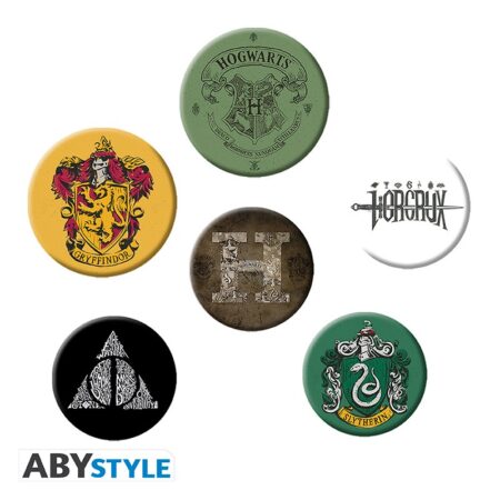 MER PINS: HARRY POTTER BADGE PACK MIX 5