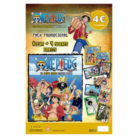 JCC CROMOS ONE PIECE: ALBUM + 4 SOBRES 2023